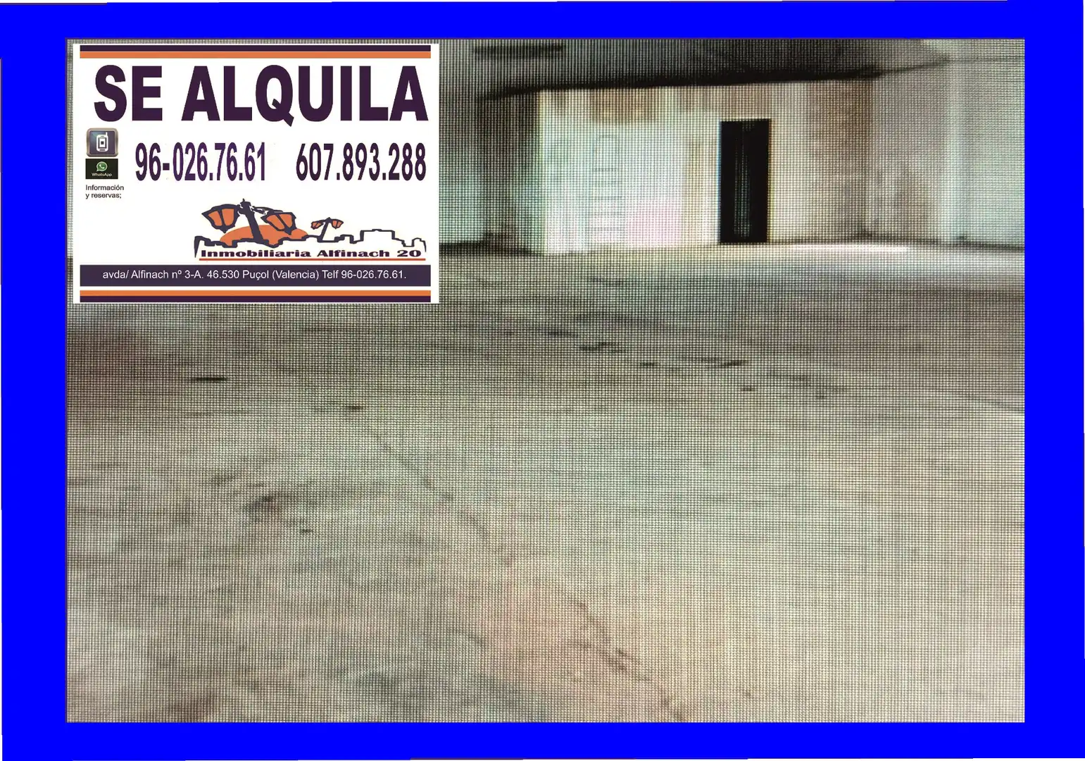 Nave industrial de alquiler en Puçol Ciudad