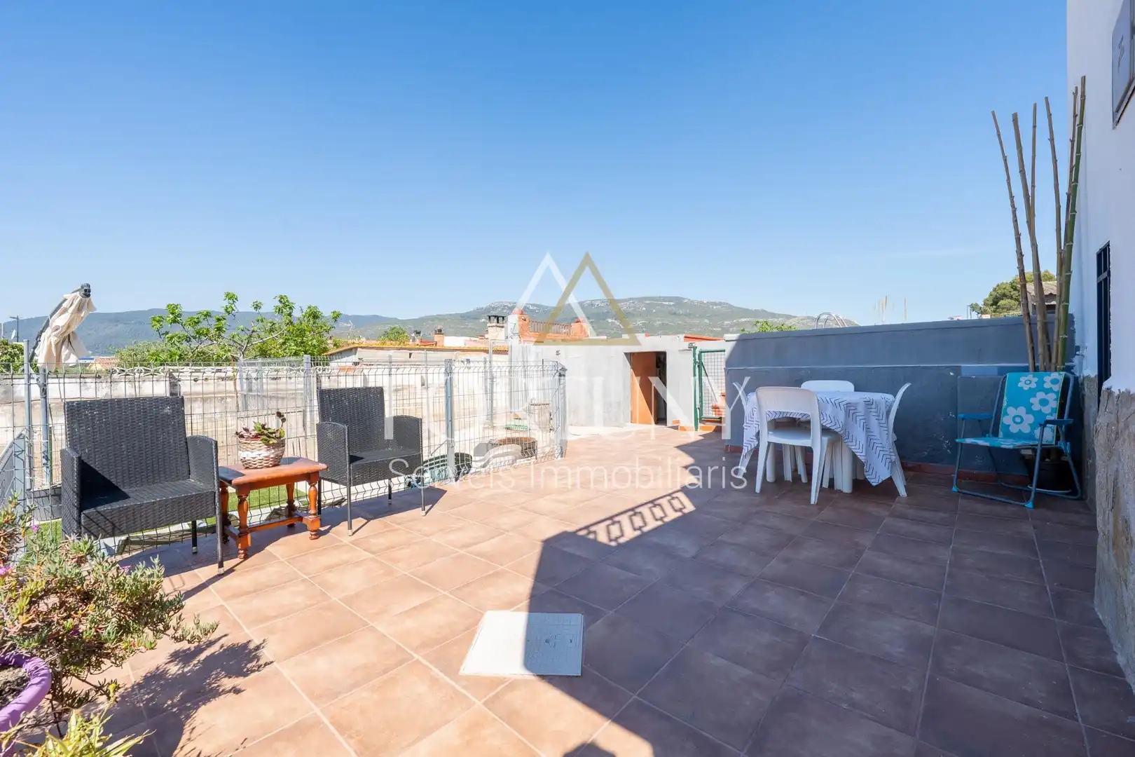 Terrassa de Casa o xalet en venda en Alcover amb Aire condicionat, Jardí privat i Terrassa