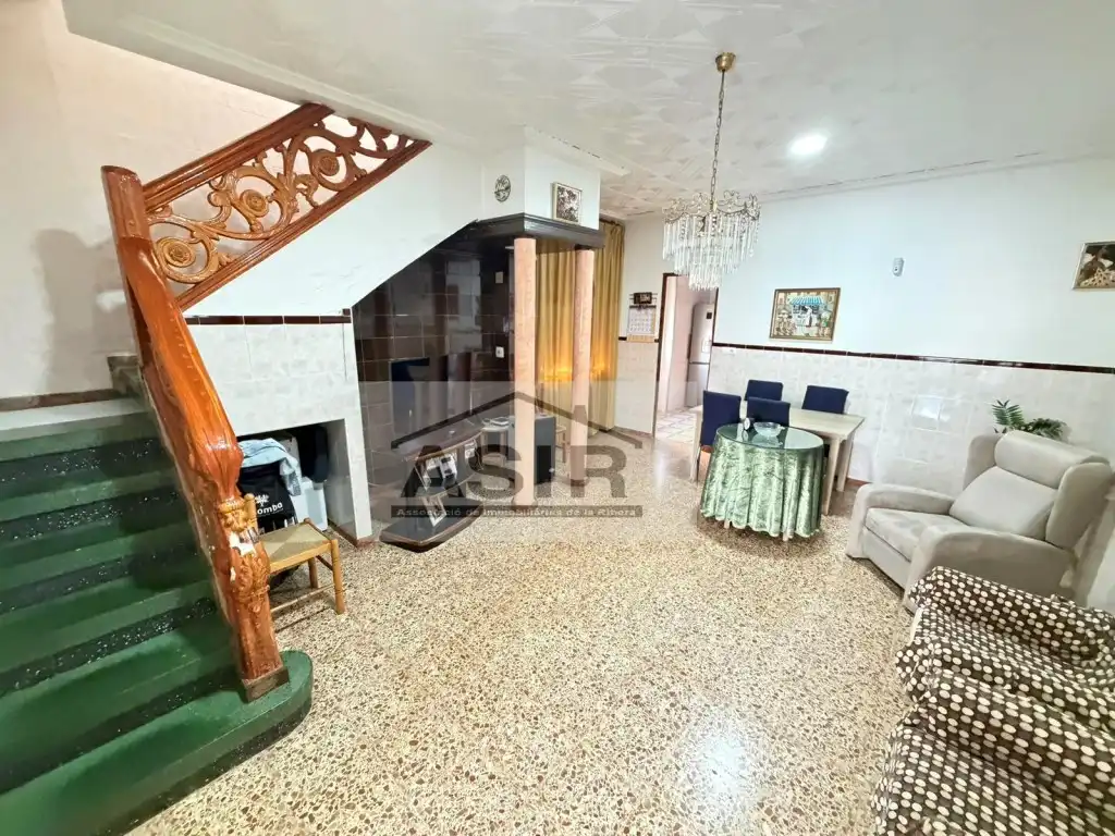 Living room of Houses for sale in Alzira  with Terrace