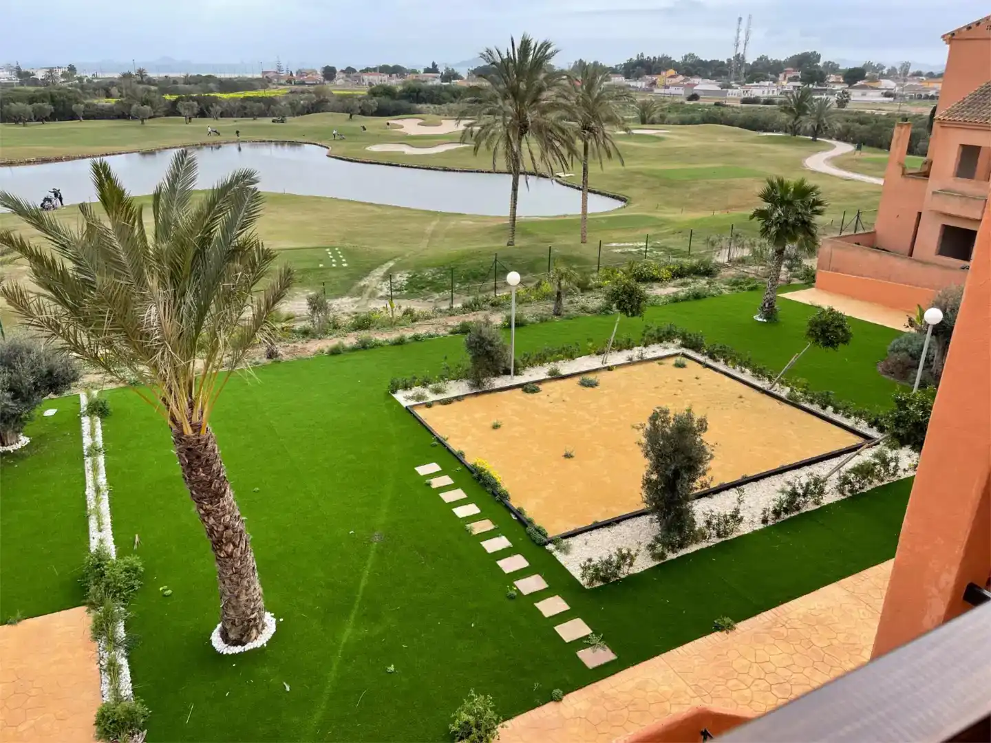 Wohnung zur Miete in Los Alcázares mit Klimaanlage, Schwimmbad und Balkon