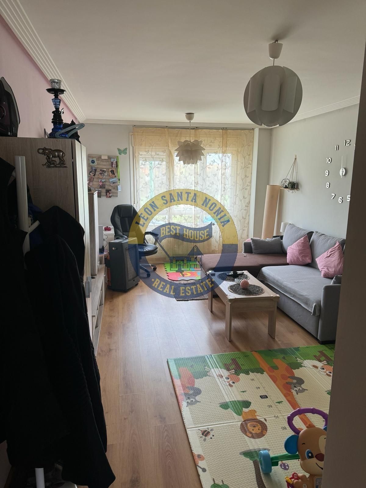 Living room of Apartment for sale in Mansilla de las Mulas  with Heating, Terrace and Storage room