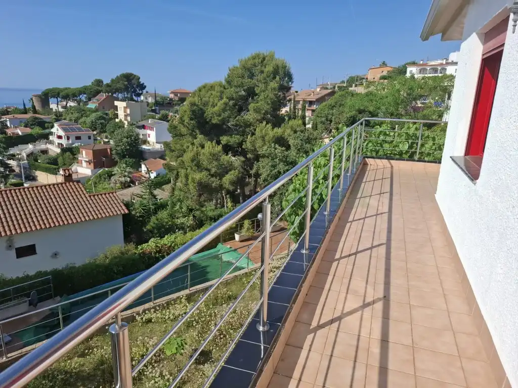 Terrasse von Haus oder Chalet zum Verkauf in Santa Susanna