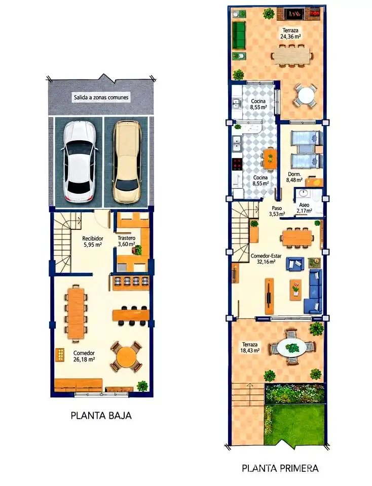 Adosado con jardín en venta en Partida Solaes, imagen 27