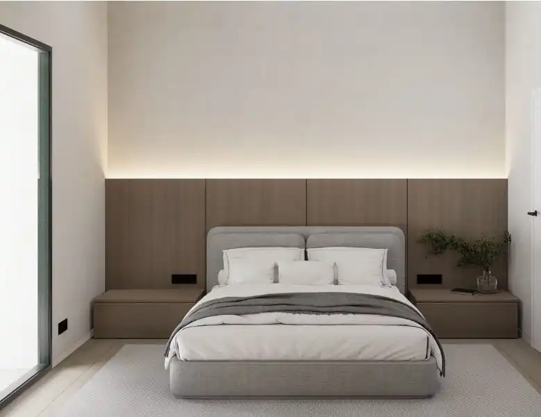 Habitación de Casa o chalet en venta en La Nucia con Aire acondicionado, Jardín privado y Piscina