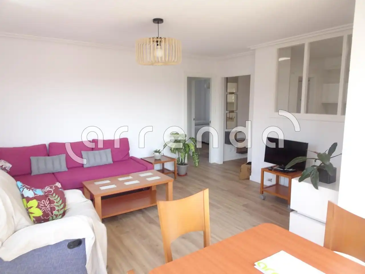Sala de estar de Piso de alquiler en Santander con Amueblado