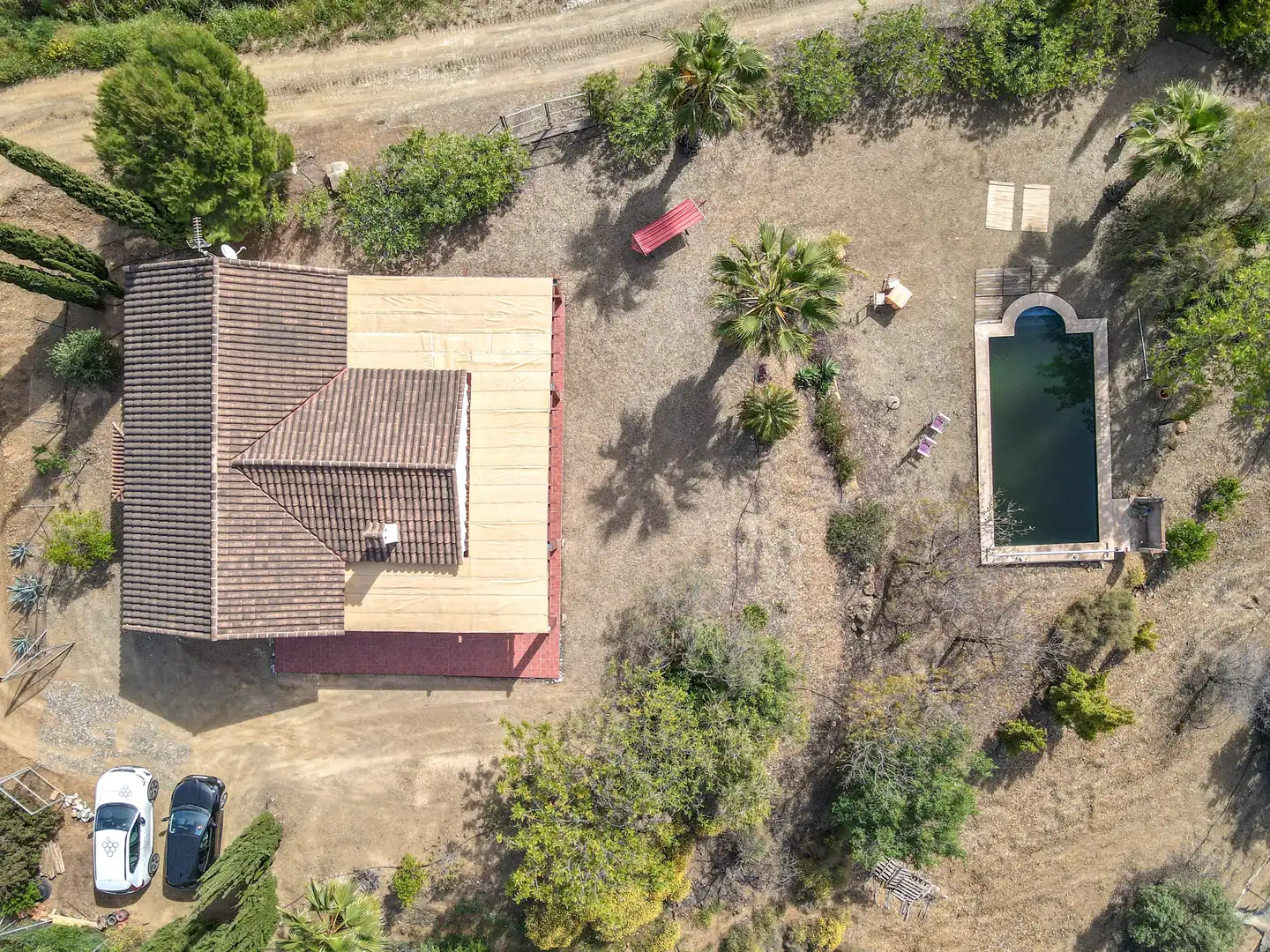 Swimming pool of Houses for sale in Tolox  with Air Conditioner, Private garden and Swimming Pool