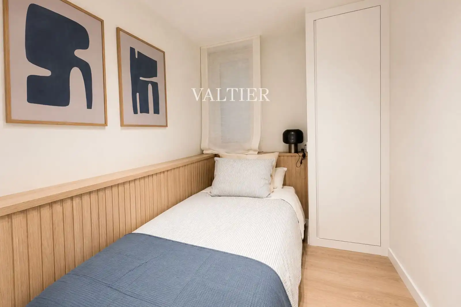 Schlafzimmer von Wohnung zur Miete in Madrid mit Klimaanlage, Heizung und Möbliert
