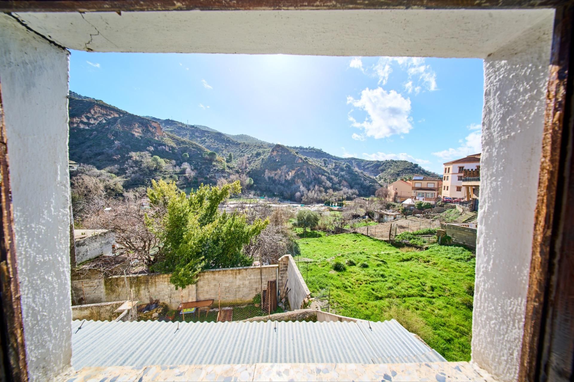 Vista exterior de Casa o chalet en venta en Quéntar con Jardín privado y Terraza