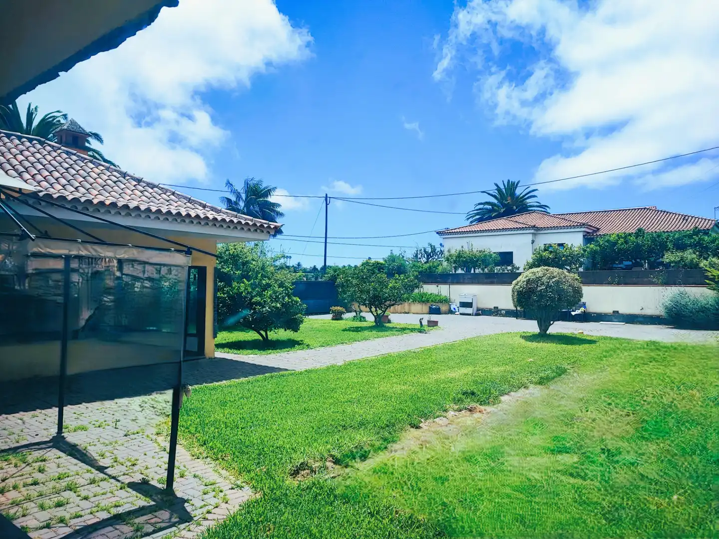 Vista exterior de Casa o xalet en venda en San Cristóbal de la Laguna amb Jardí privat, Terrassa i Traster