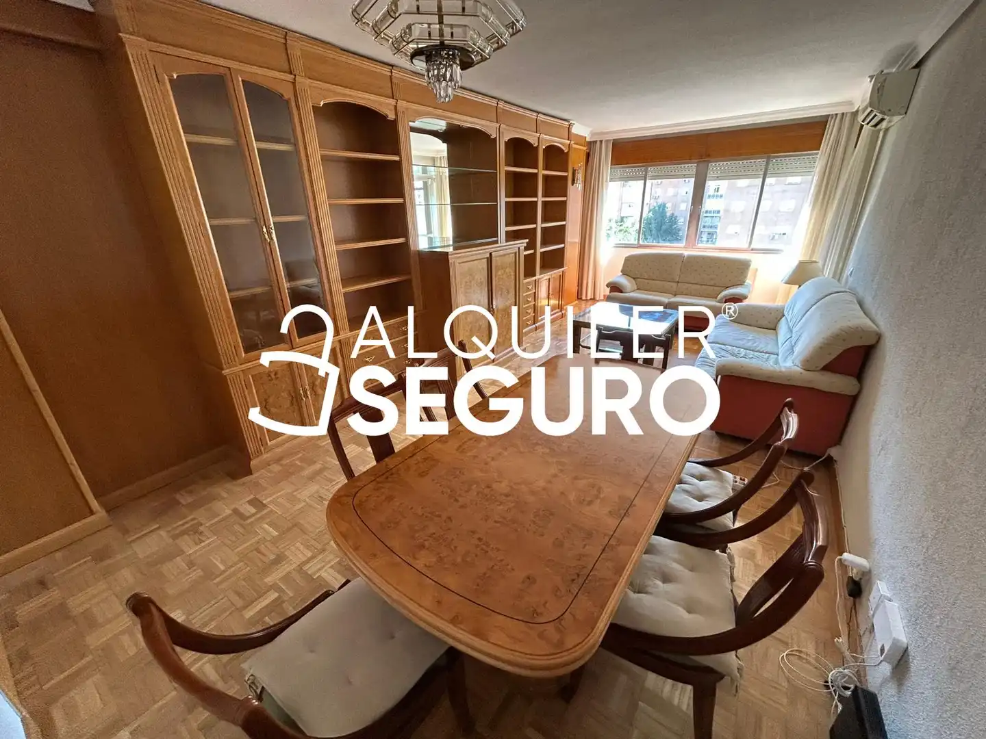 Sala d'estar de Pis de lloguer en Alcalá de Henares amb Aire condicionat, Calefacció i Terrassa