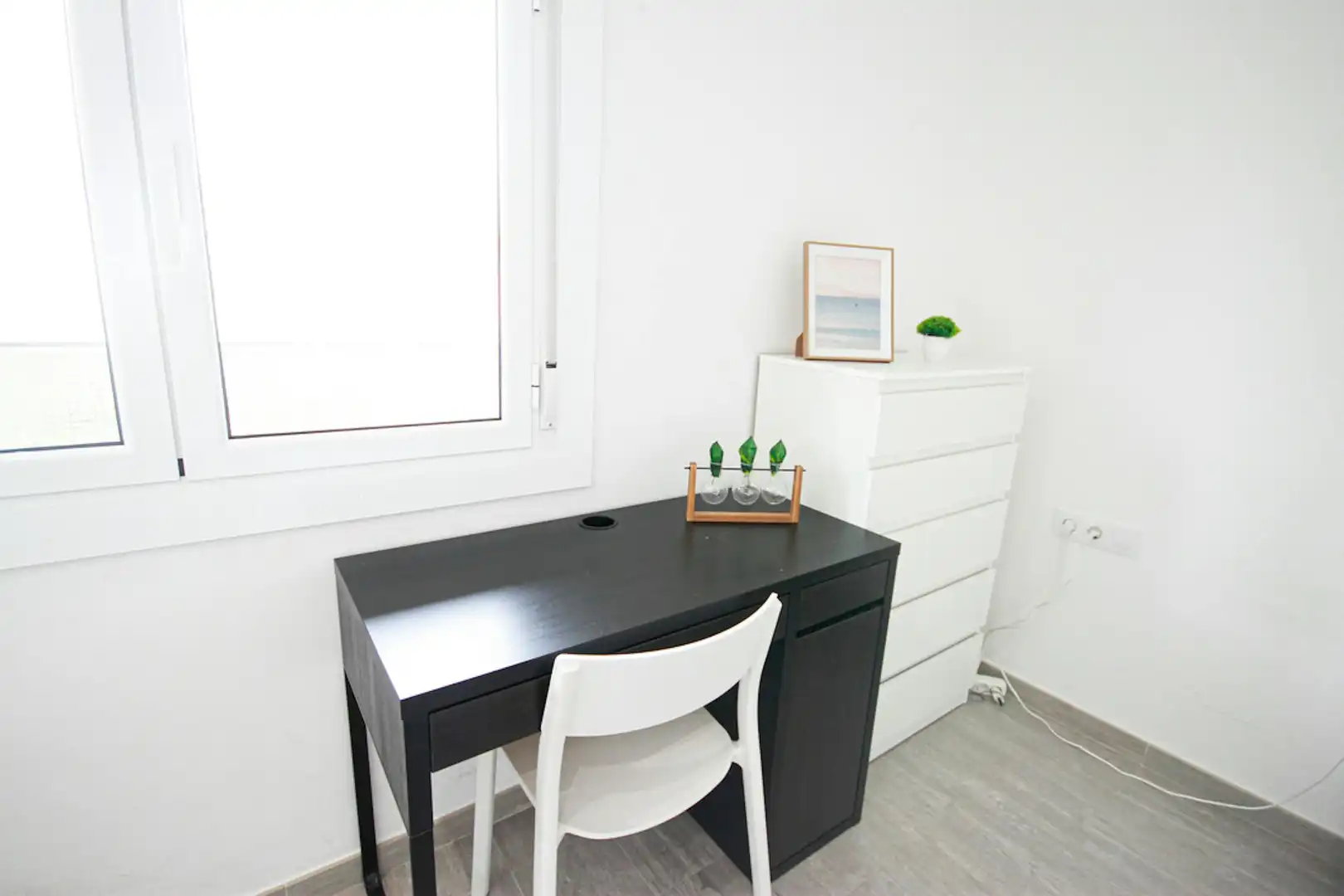 Habitación de Piso para compartir en  Barcelona Capital con Aire acondicionado, Calefacción y Amueblado