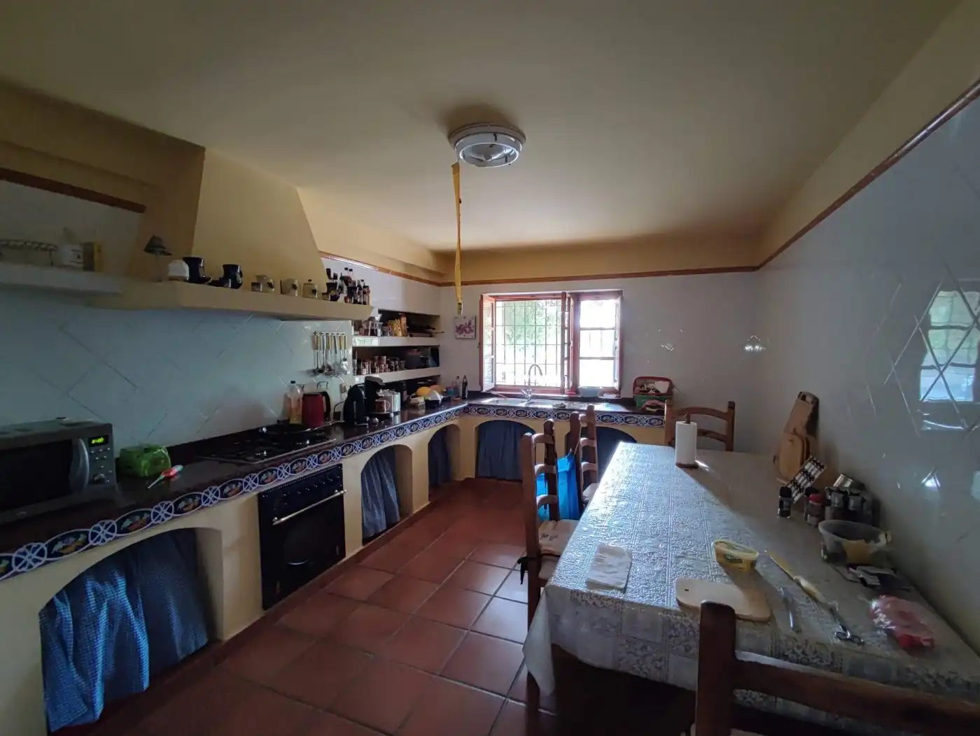 Küche von Country house zum Verkauf in Cartagena mit Klimaanlage, Schwimmbad und Möbliert