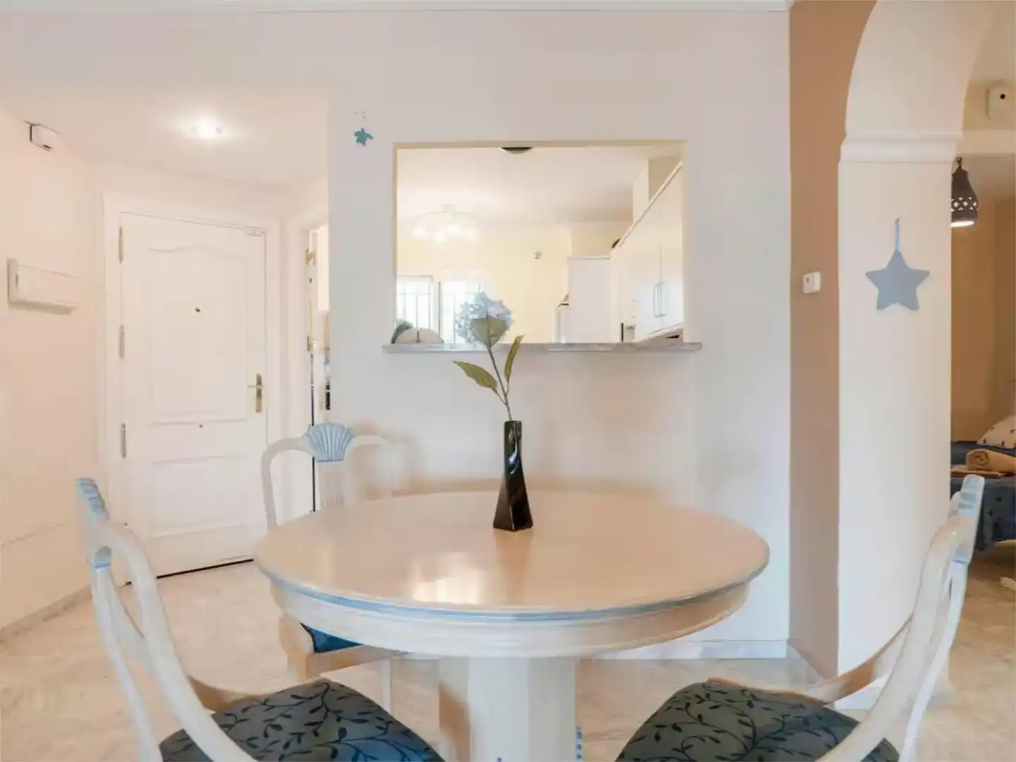 Dining room of Flat for rent in Mijas  with Air Conditioner, Swimming Pool and Balcony