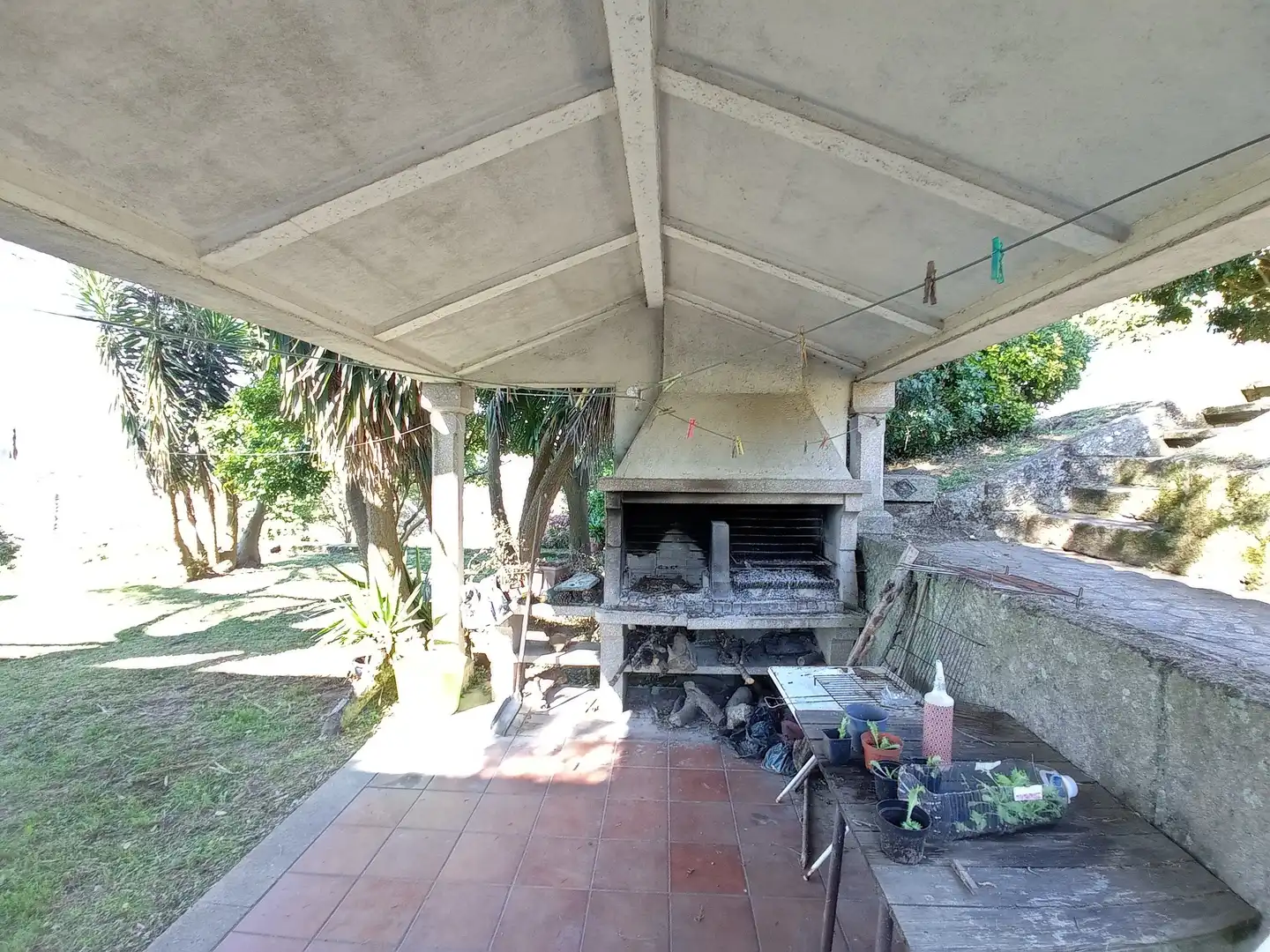 Jardí de Casa o xalet en venda en Pontevedra Capital  amb Calefacció, Jardí privat i Parquet