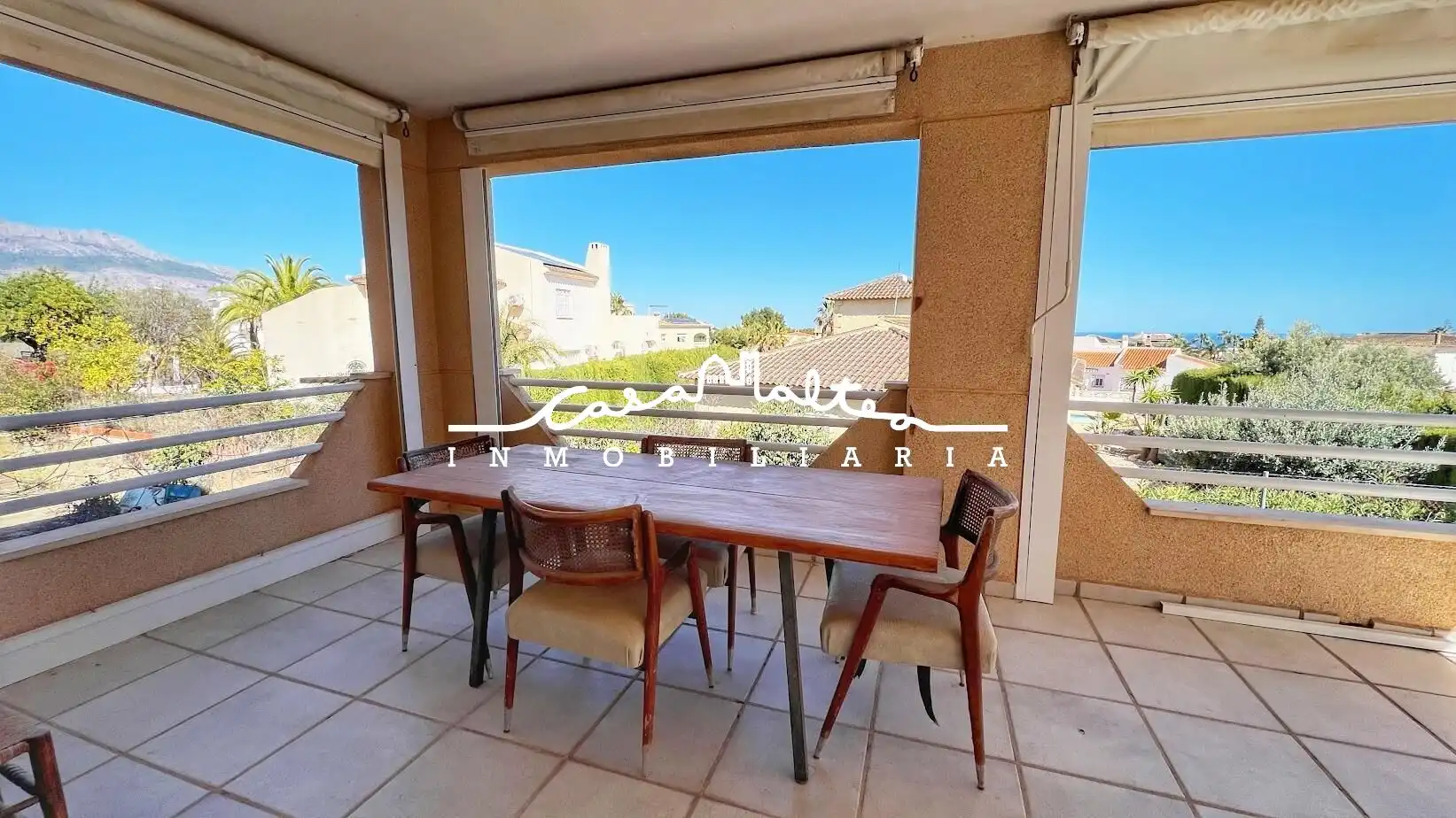 Exterior view of Houses for sale in L'Alfàs del Pi  with Private garden, Terrace and Swimming Pool