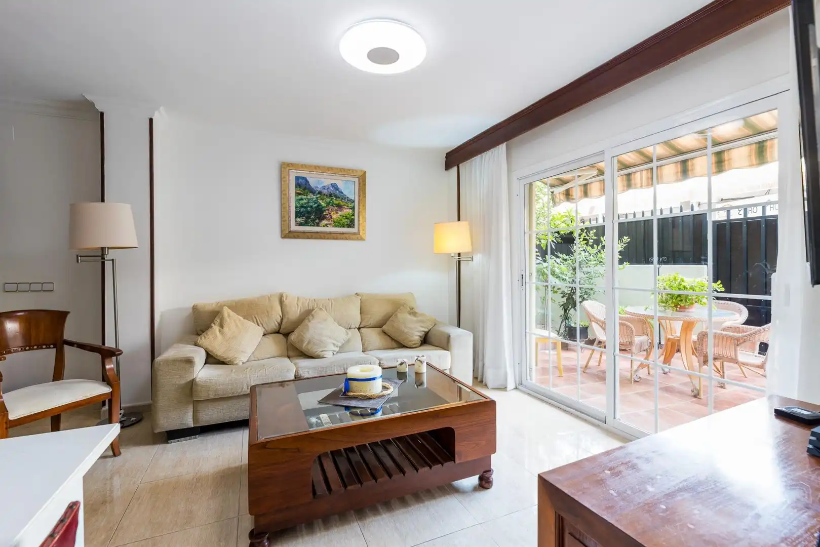 Sala de estar de Planta baja en venta en  Palma de Mallorca con Aire acondicionado, Calefacción y Terraza