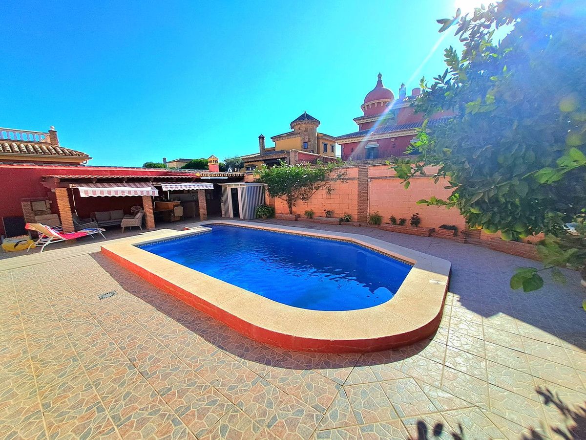 Swimming pool of House or chalet for sale in Mijas  with Air Conditioner, Heating and Swimming Pool