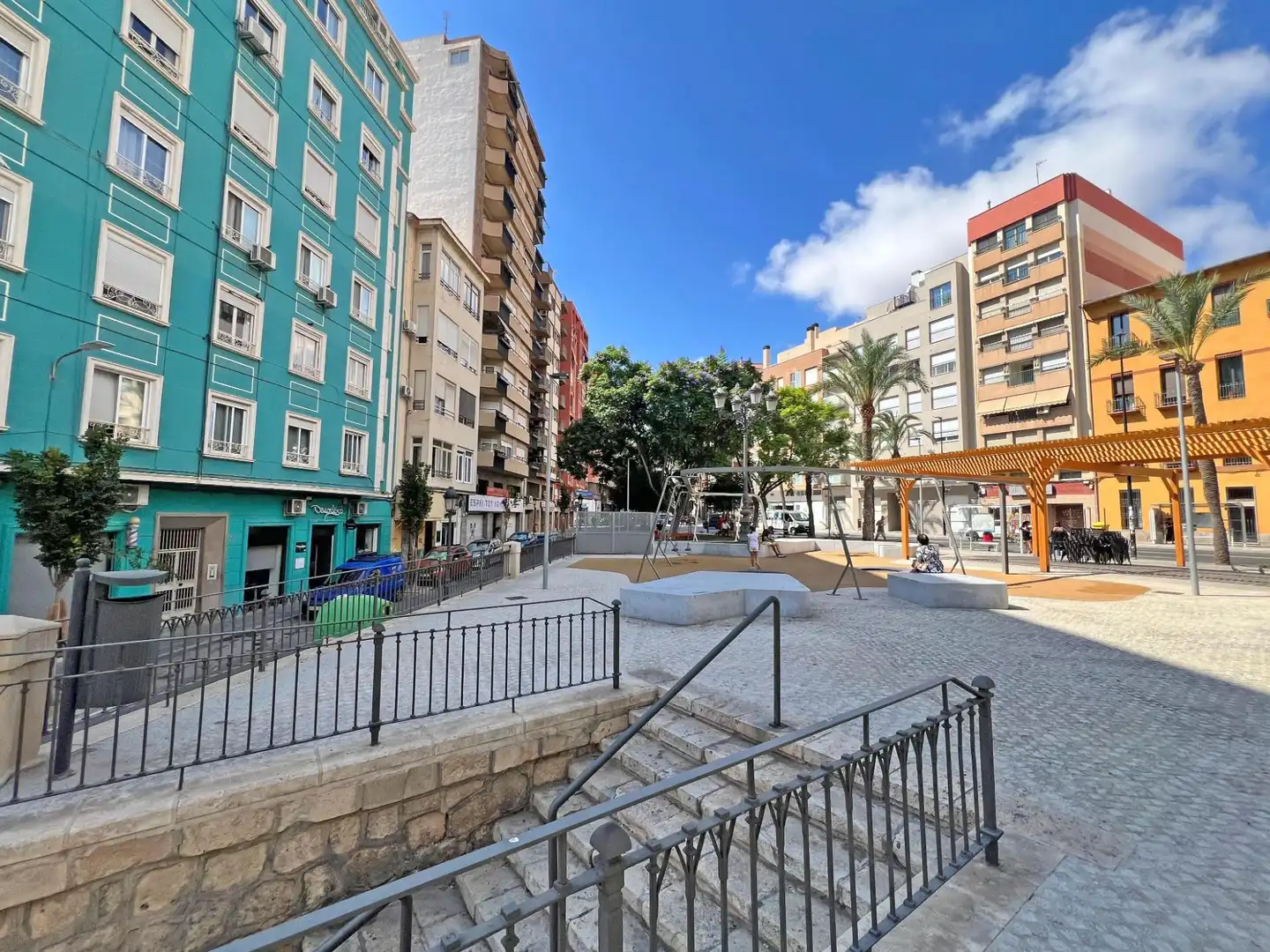 Vista exterior de Garaje en venta en Alicante / Alacant