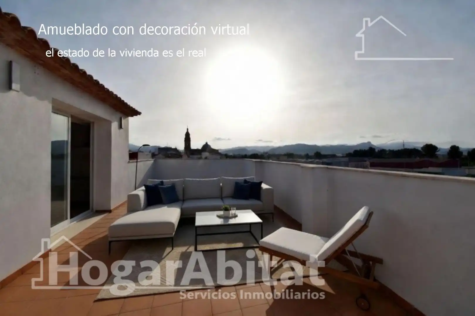 Terrassa de Àtic en venda en L'Alqueria de la Comtessa amb Parquet i Terrassa