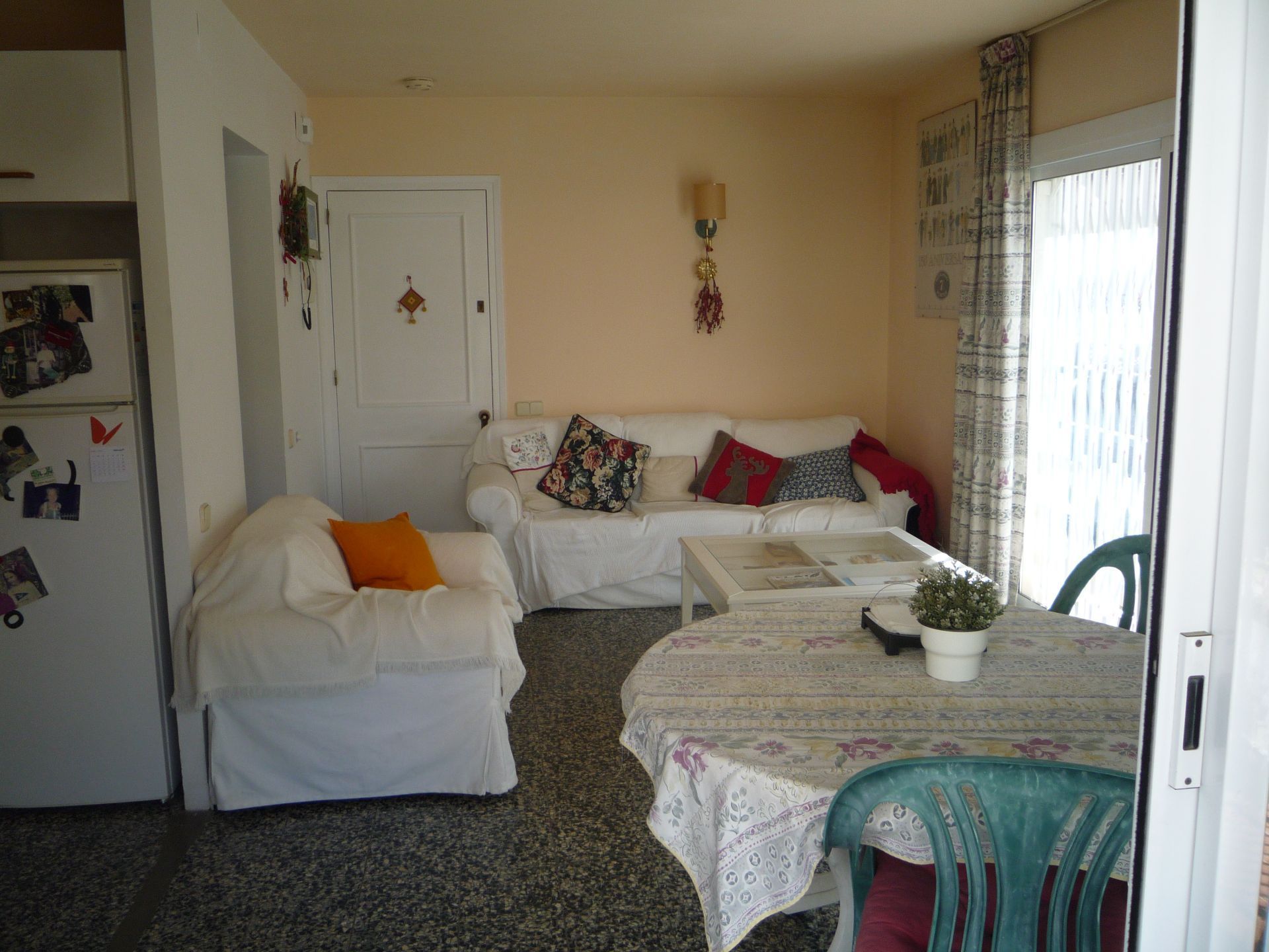 Sala d'estar de Apartament en venda en Sitges