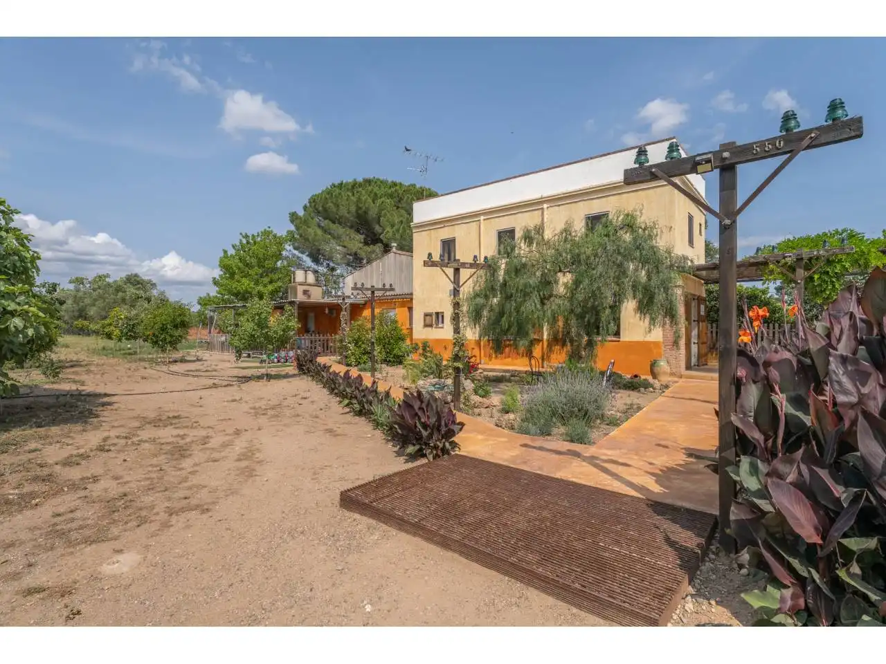 Vista exterior de Finca rústica en venta en Reus con Jardín privado, Terraza y Piscina