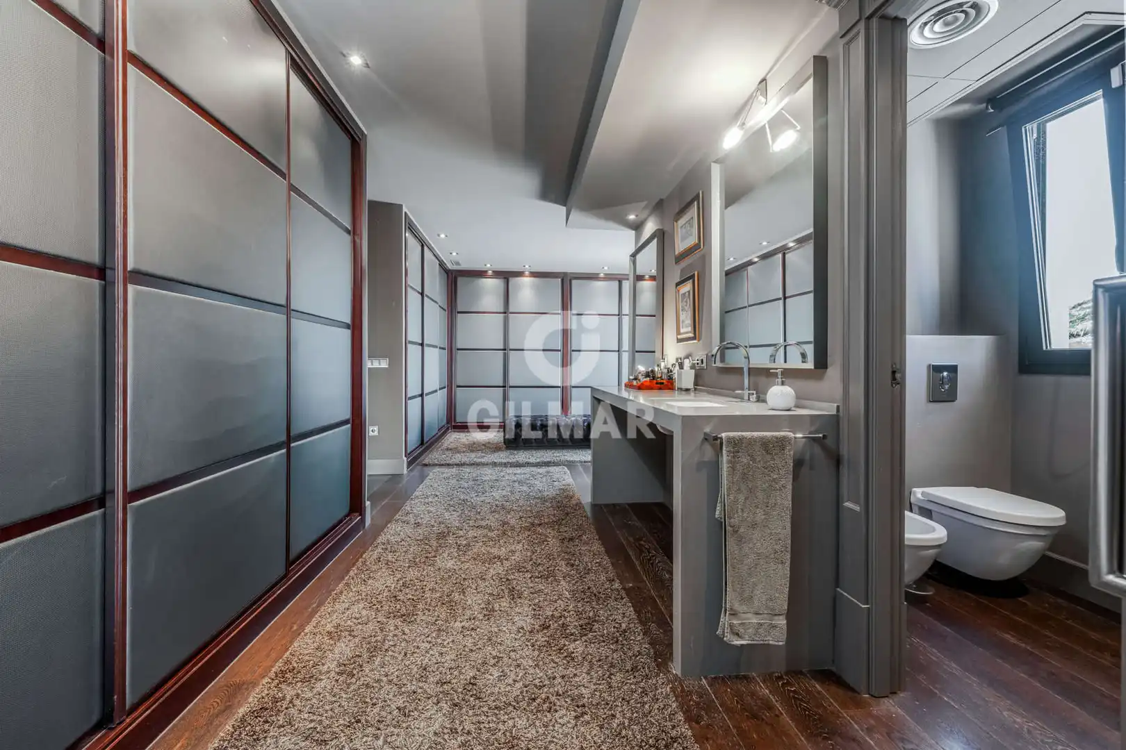Baño de Casa o chalet en venta en Bormujos con Calefacción, Jardín privado y Piscina