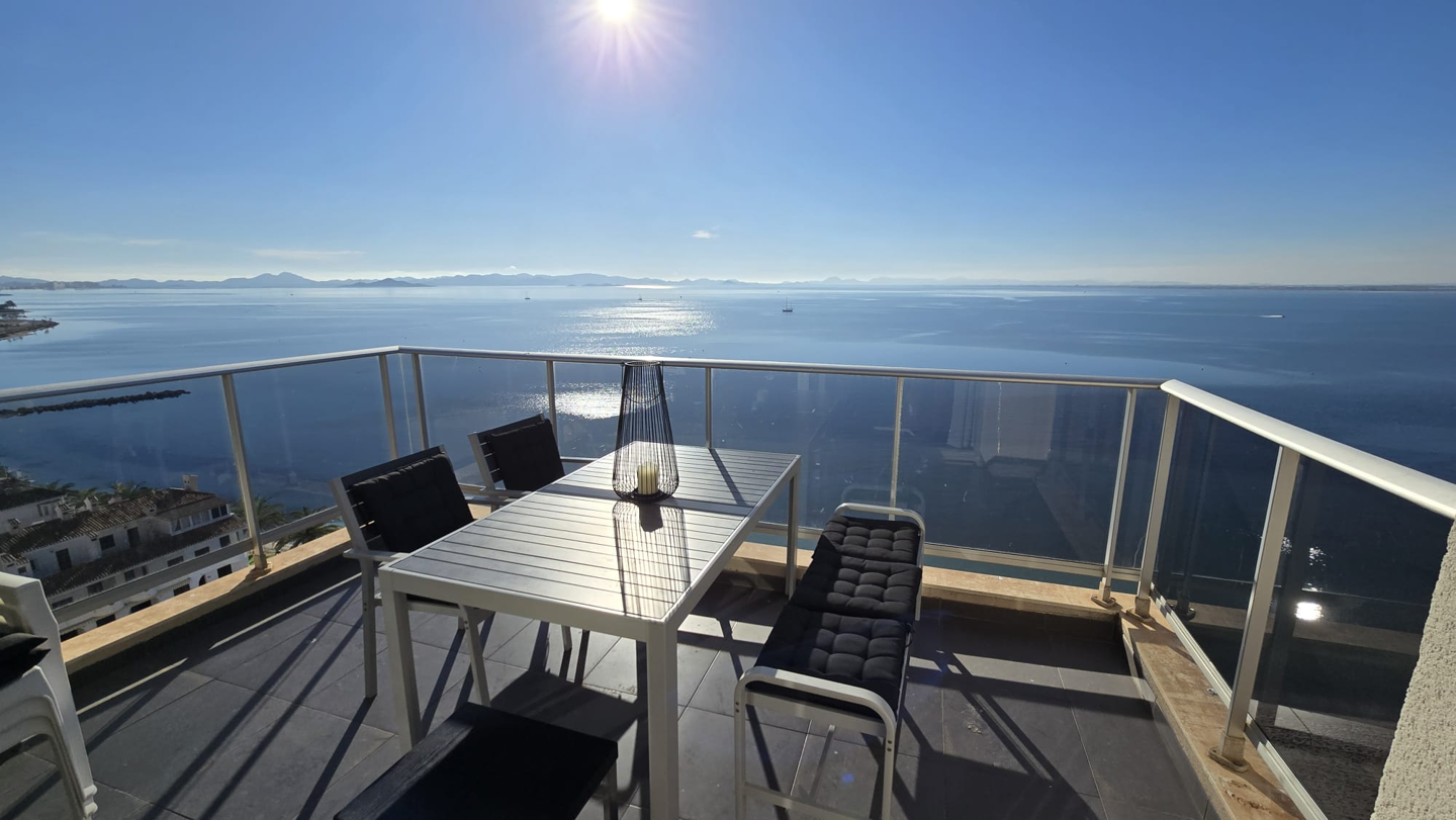 Terrassa de Àtic en venda en La Manga del Mar Menor amb Aire condicionat, Calefacció i Terrassa