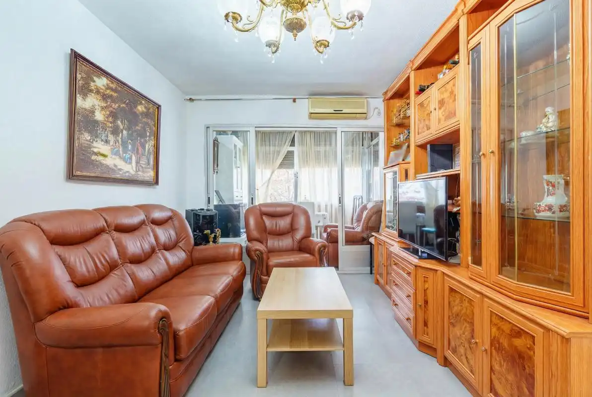 Living room of Flat for sale in Fuenlabrada  with Air Conditioner, Heating and Terrace