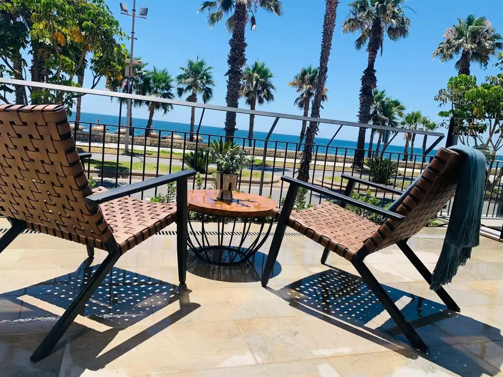 Terrasse von Wohnung zur Miete in Málaga mit Klimaanlage, Heizung und Privatgarten