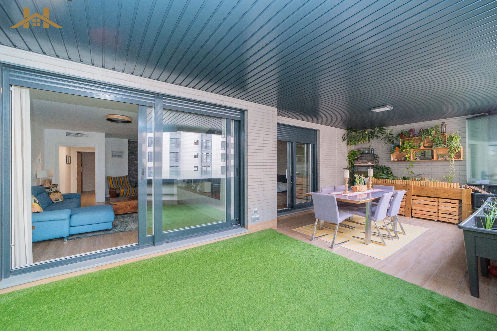 Terrace of Flat for sale in Tres Cantos  with Air Conditioner, Heating and Terrace