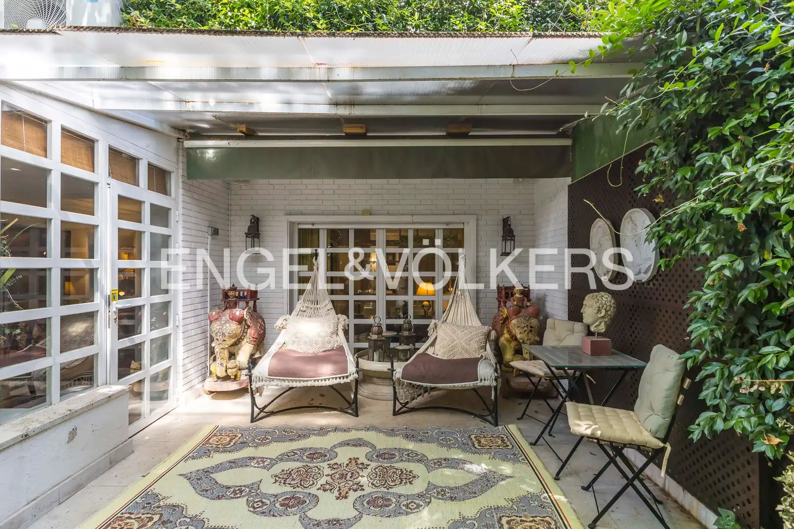 Terrace of Flat for sale in Madrid  with Air Conditioner, Heating and Private garden