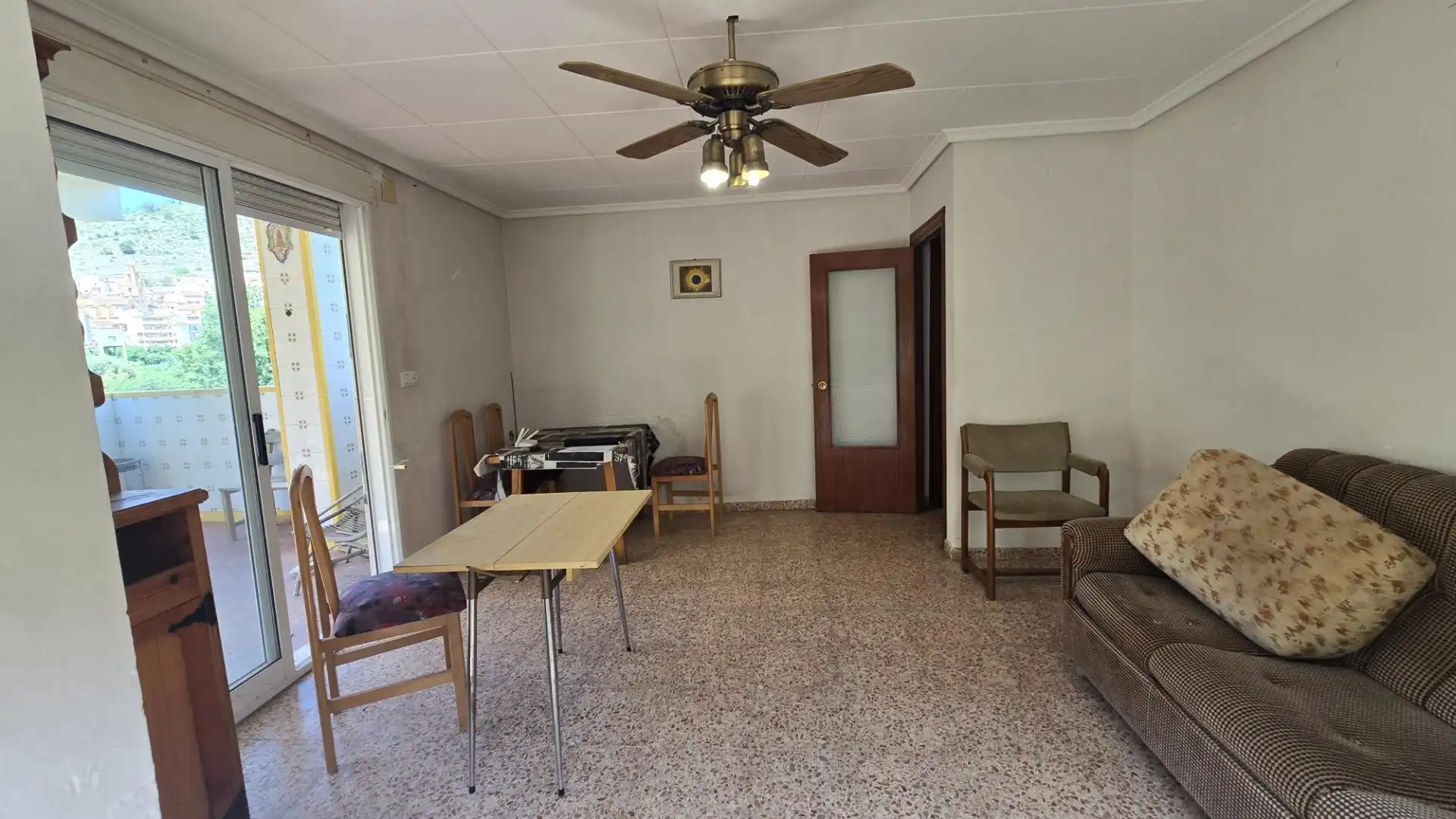 Wohnzimmer von Wohnung zum Verkauf in Cortes de Pallás mit Terrasse