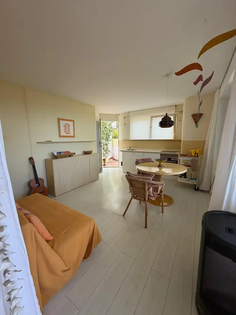 Wohnzimmer von Wohnung zur Miete in Los Realejos mit Parkett, Terrasse und Möbliert