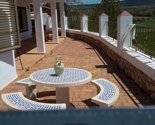 Terrassa de Casa o xalet de lloguer en Alcaraz amb Calefacció, Jardí privat i Terrassa