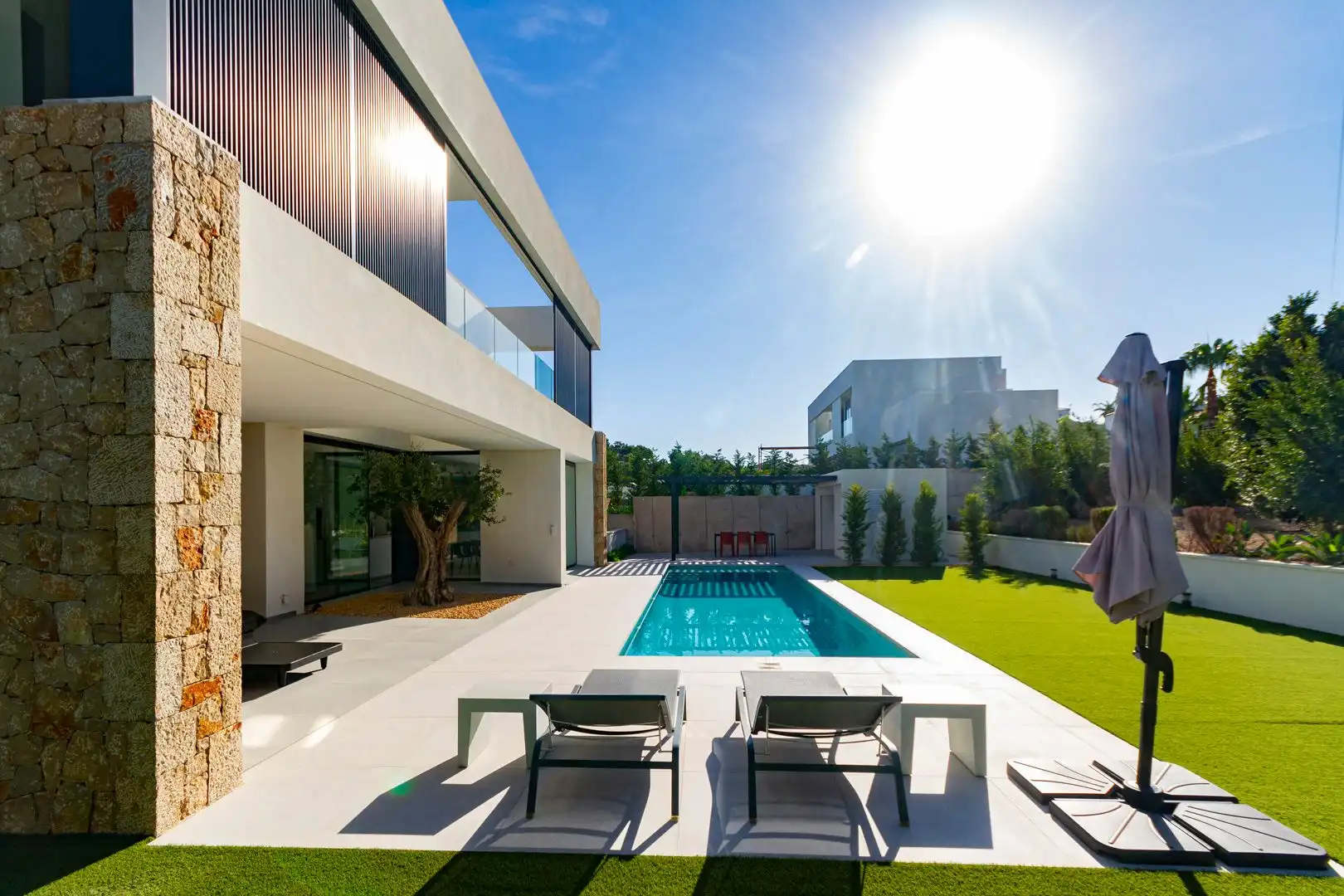 Swimming pool of Houses for sale in Dénia  with Air Conditioner, Heating and Terrace