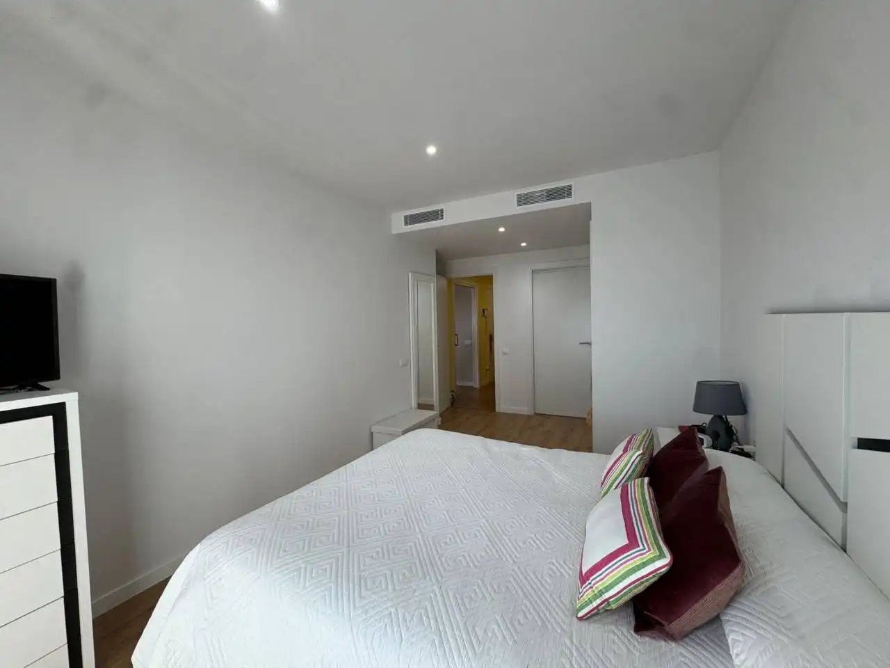 Schlafzimmer von Wohnung zum Verkauf in Granollers mit Klimaanlage, Heizung und Parkett