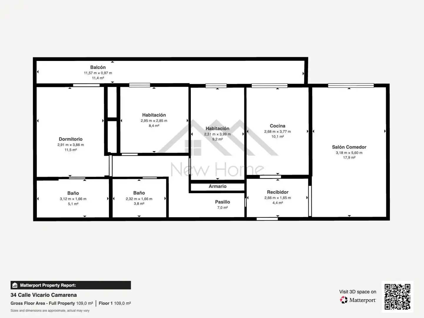 Flat for rent in La Pobla de Vallbona  with Heating, Terrace and Storage room