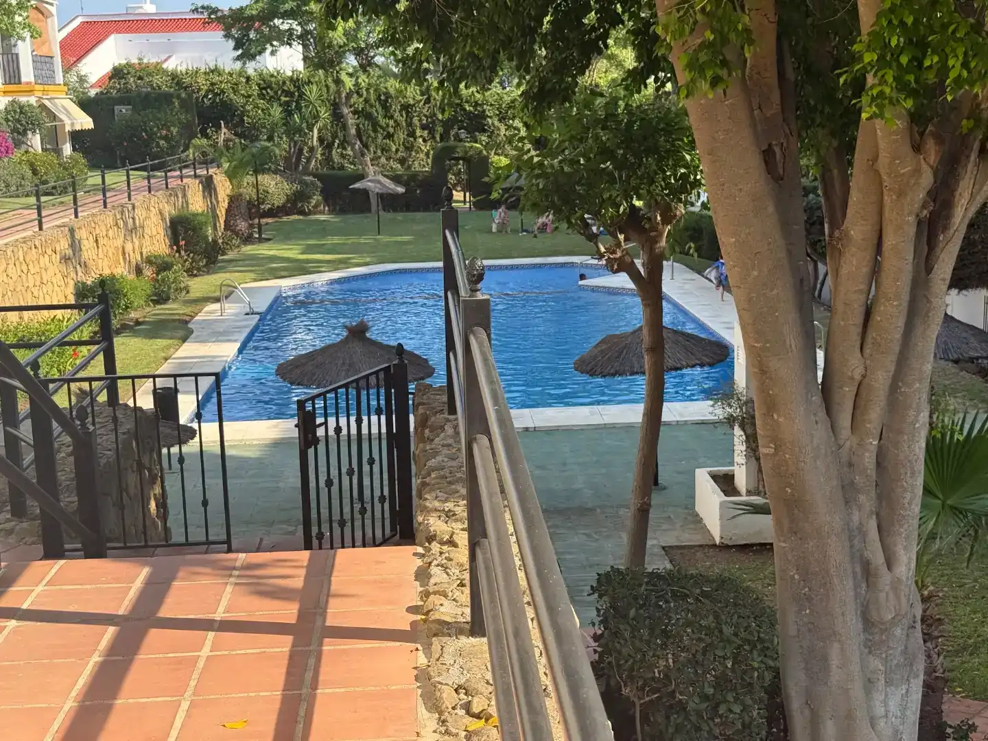Swimming pool of Flat for rent in Benamara - Atalaya