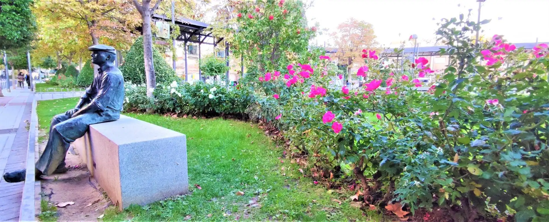 Jardín de Piso en venta en Móstoles con Aire acondicionado, Jardín privado y Terraza