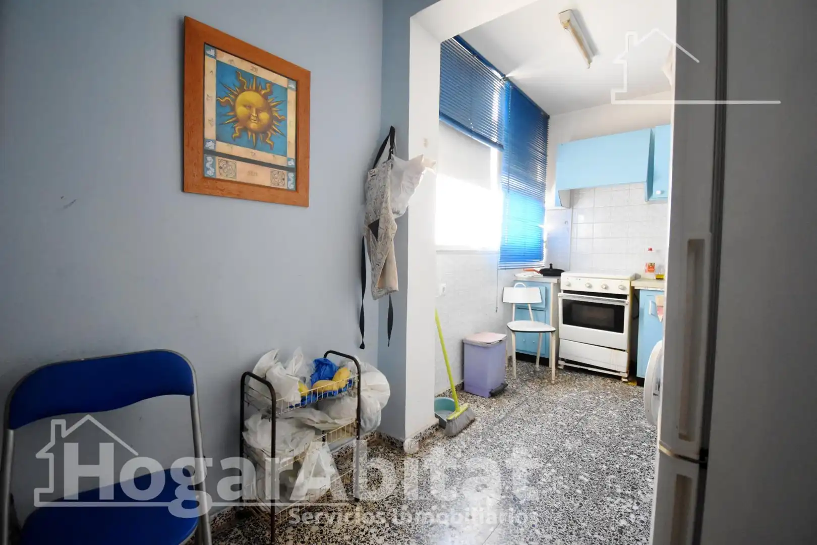 Cocina de Piso en venta en Gandia con Terraza, Amueblado y Balcón