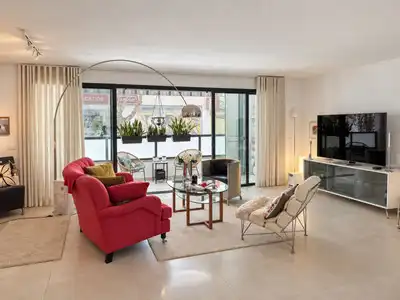 Living room of Ground floor for sale in Centro ciudad