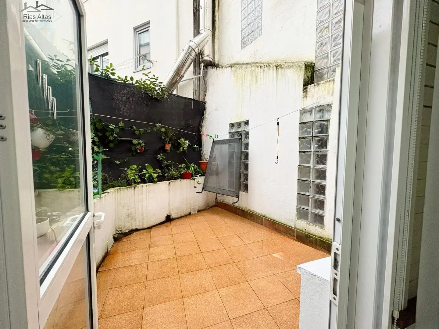 Balcony of Flat for sale in A Coruña Capital   with Heating, Parquet flooring and Terrace