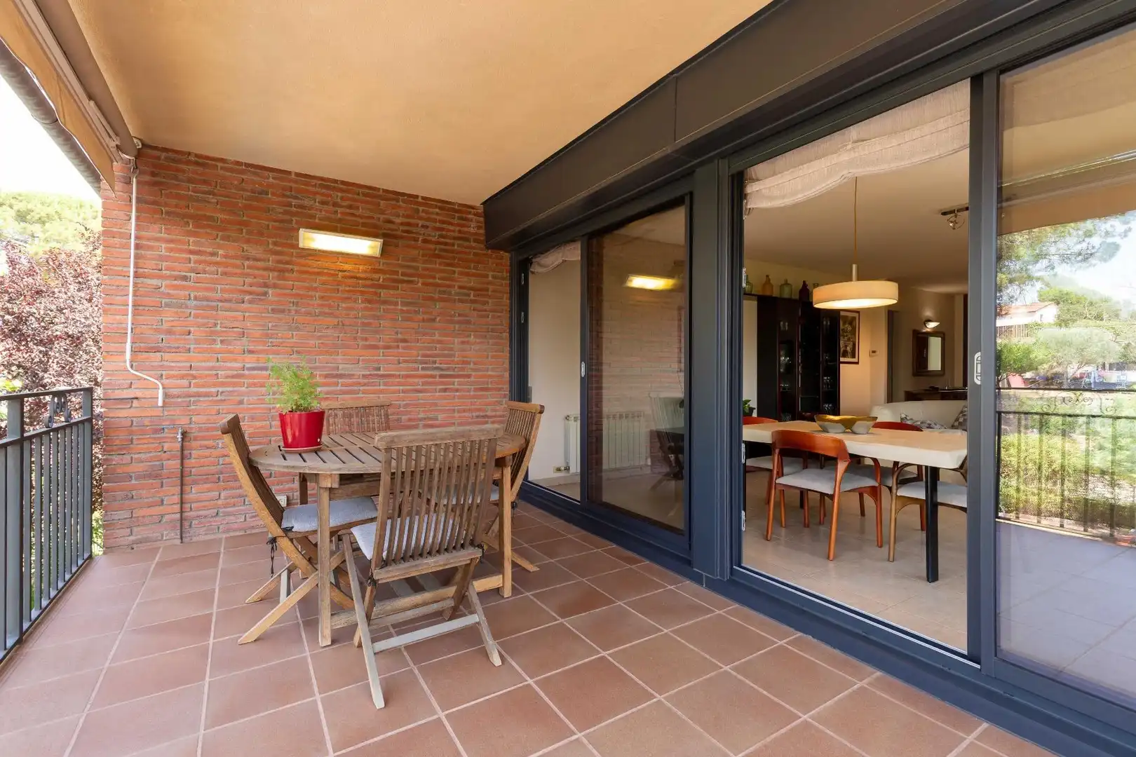 Terraza de Casa o chalet en venta en Vacarisses con Calefacción, Jardín privado y Terraza