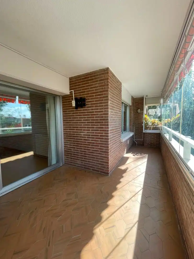 Balcony of Flat for rent in Pozuelo de Alarcón  with Air Conditioner, Heating and Private garden