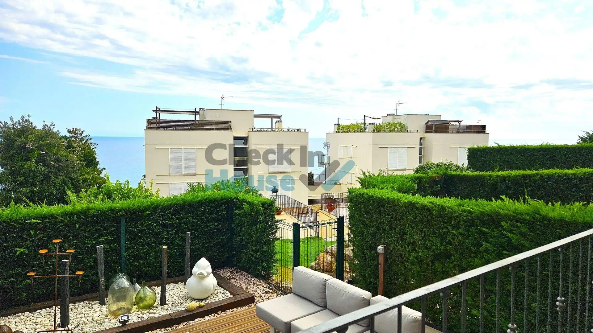 Terrassa de Casa adosada en venda en Sant Feliu de Guíxols amb Calefacció i Jardí privat