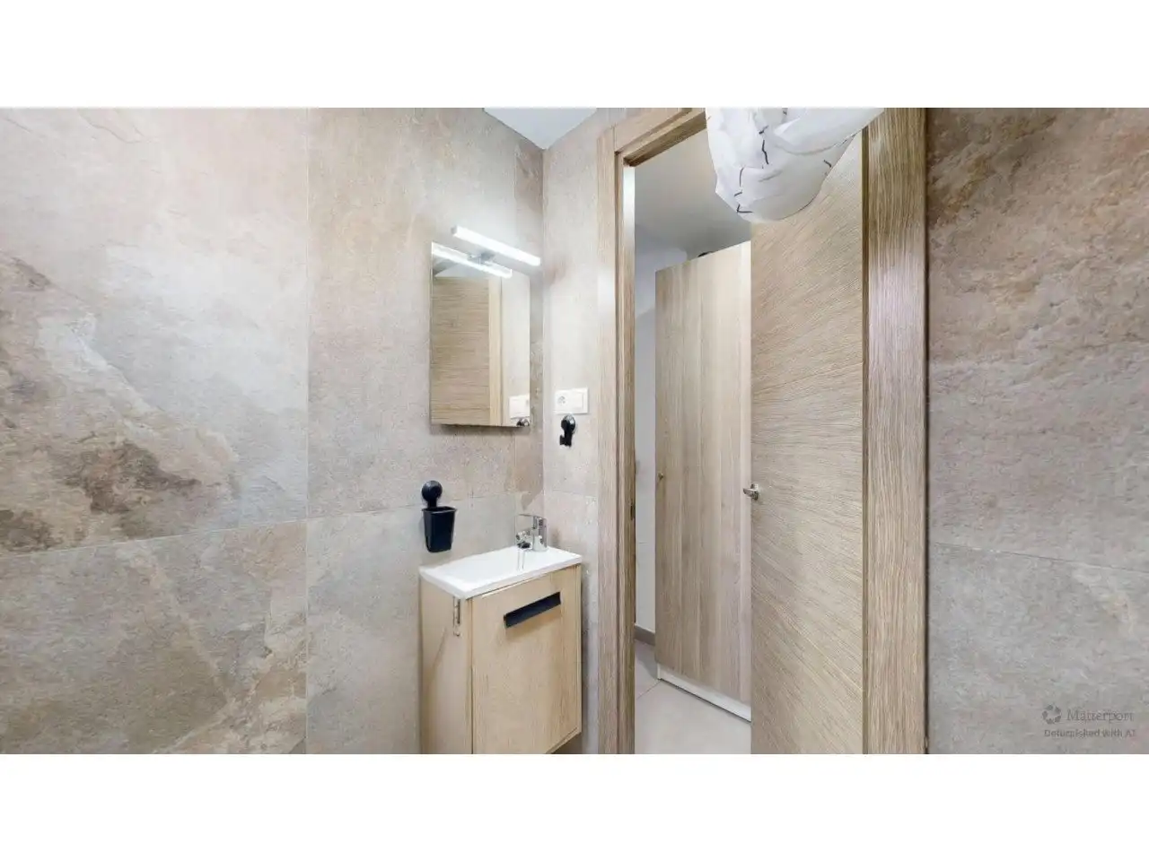 Badezimmer von Wohnung zum Verkauf in Torrent mit Privatgarten und Terrasse