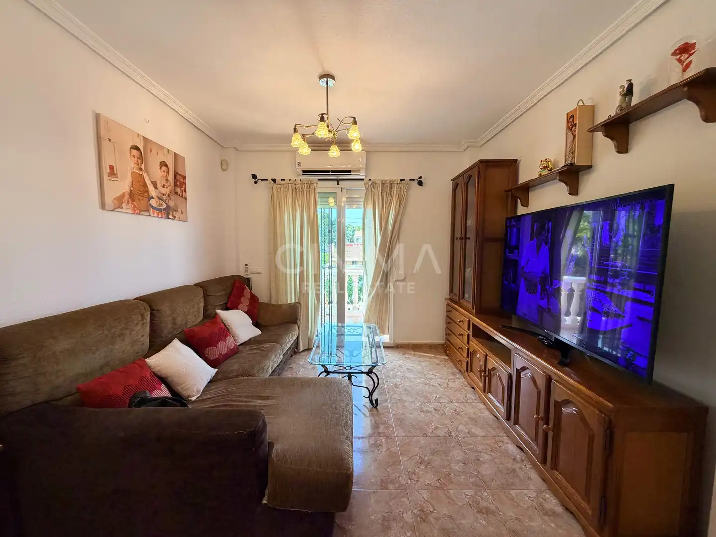 Living room of Detached homes for sale in La Nucia  with Air Conditioner, Heating and Private garden