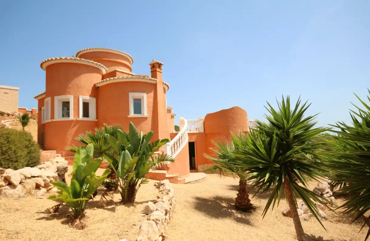Exterior view of Houses for sale in Jávea / Xàbia  with Air Conditioner, Heating and Private garden