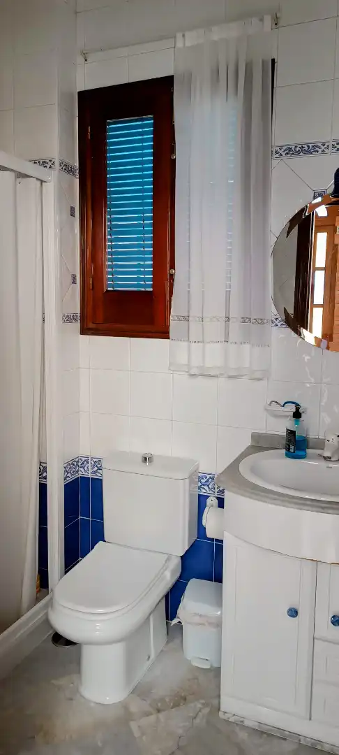 Bathroom of Houses for sale in Mairena del Alcor  with Air Conditioner, Heating and Terrace