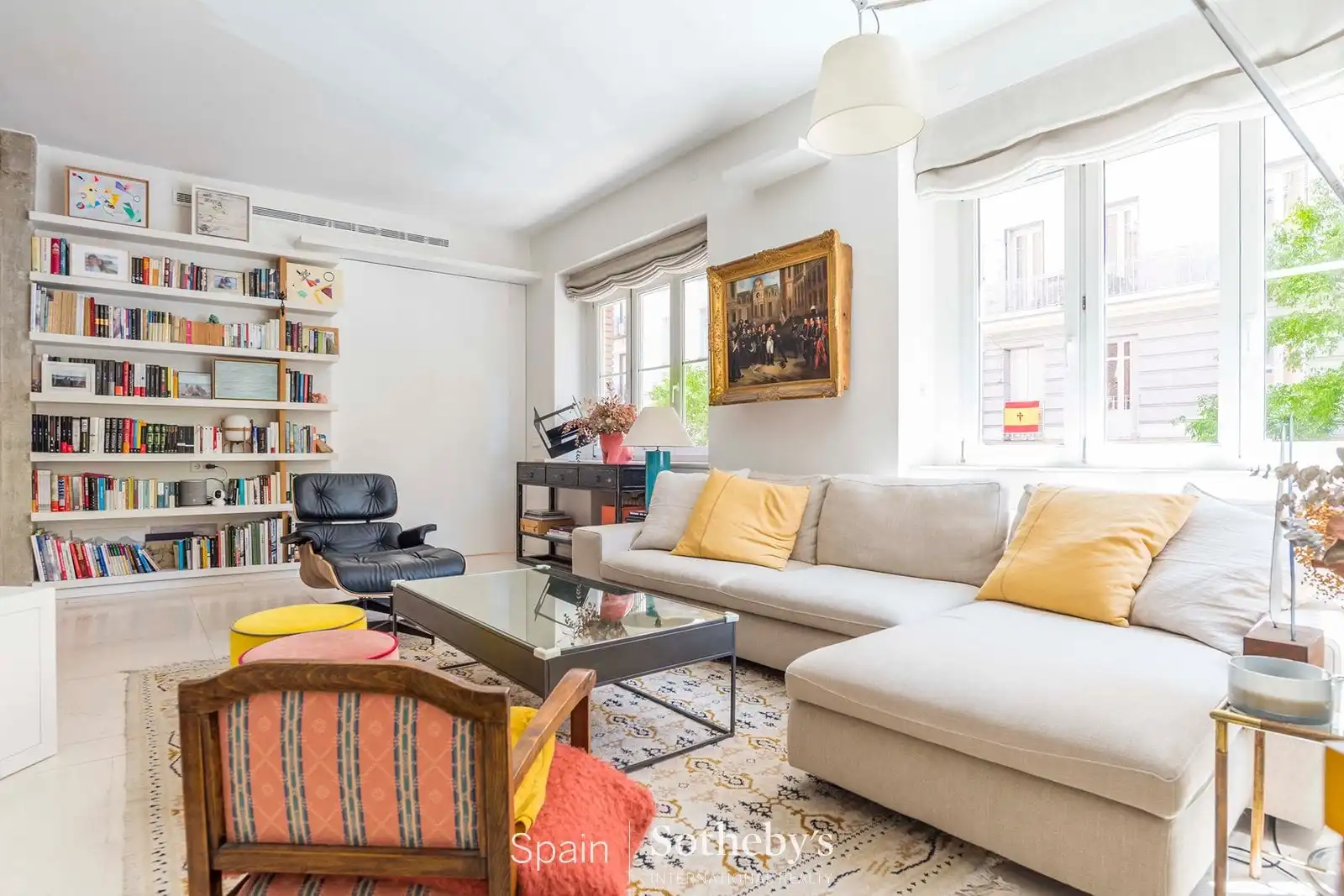 Wohnzimmer von Wohnungen zum Verkauf in Madrid mit Klimaanlage, Heizung und Abstellraum